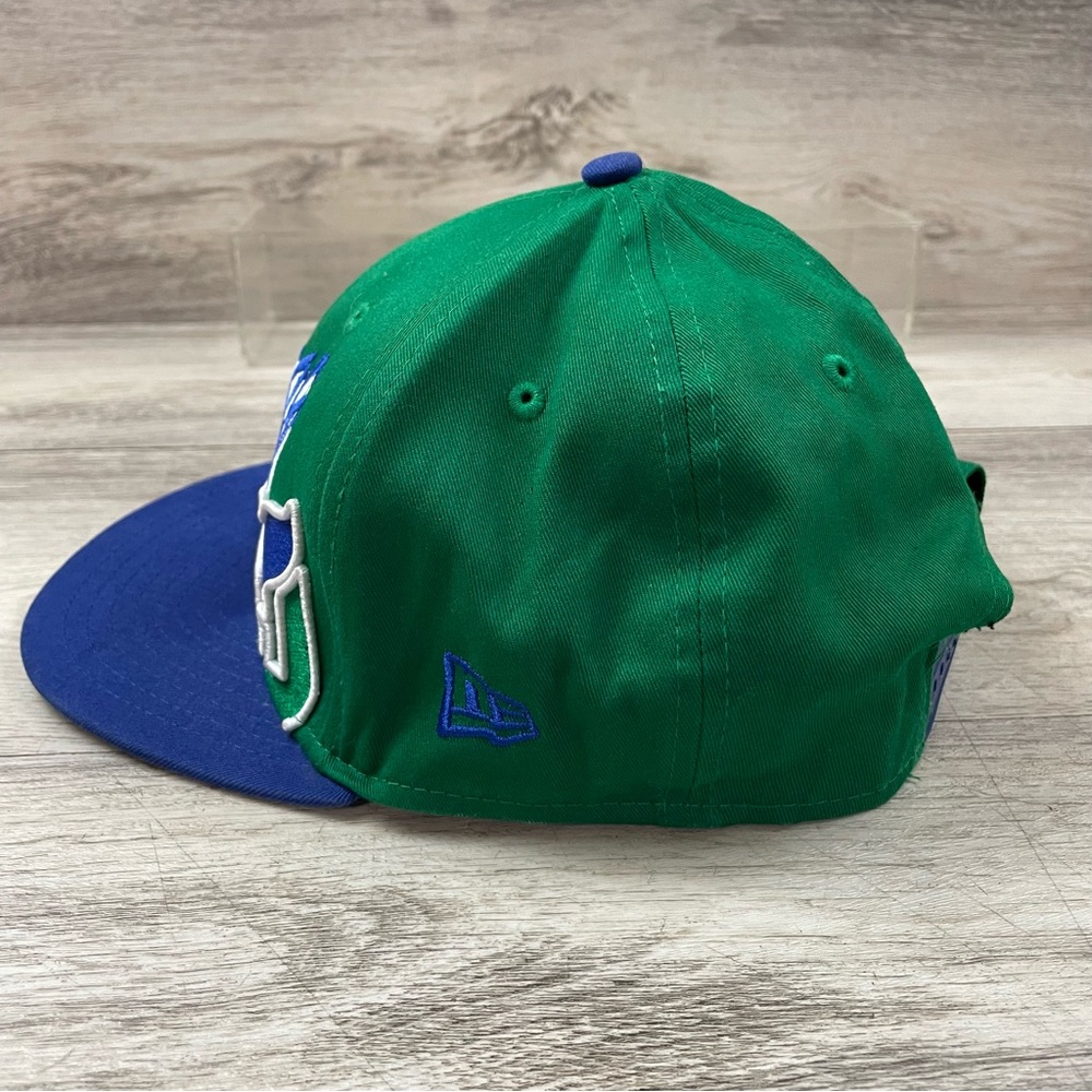New Era Vintage Hockey Hat Hartford Whalers Medium-Large Hurricanes Carolina - Picture 4 of 10